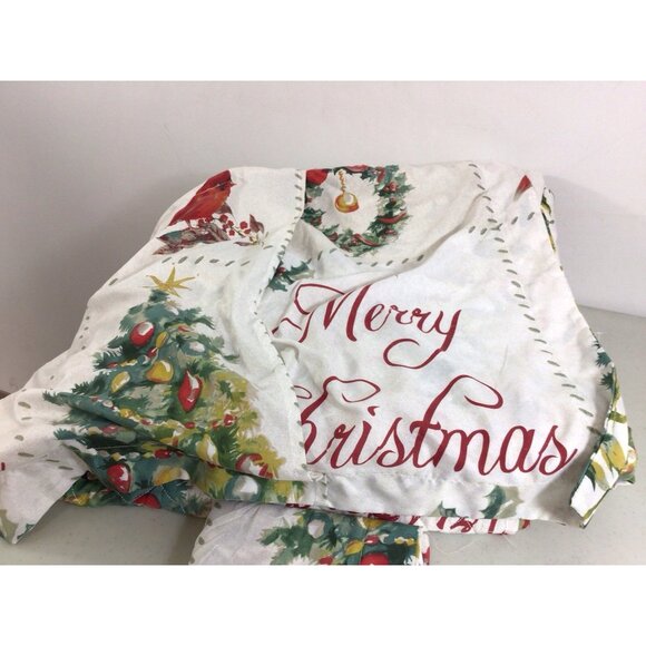 Christmas Tree Comforter Set Full Queen Holiday Quilt Pillow Shams - Picture 6 of 10